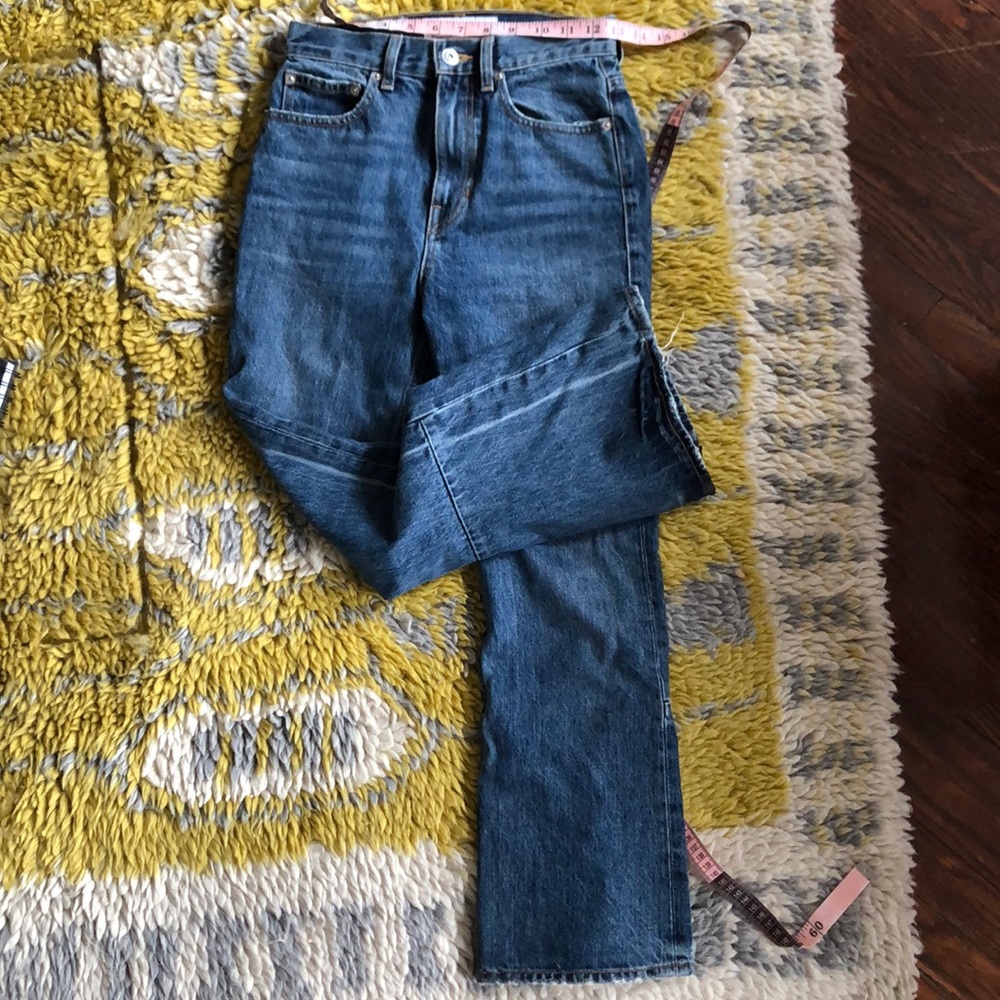 Proenza Schouler crop flare jeans